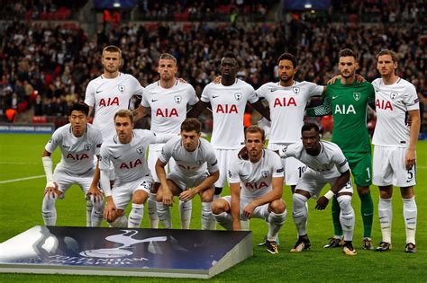 Spurs team photo for Champions League group stages at home (Wembley) to ...