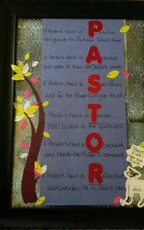 Banner for Pastor Appreciation Sunday. Our preschoolers used their ...