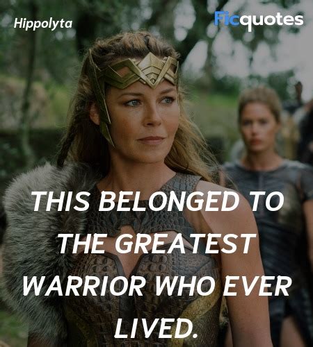 Wonder Woman Quotes - Top Wonder Woman Movie Quotes