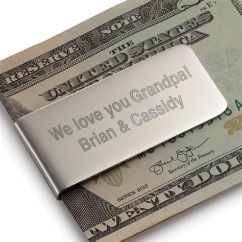 You Name It Personalized Money Clip | Best Personalized Products From Walmart | POPSUGAR Smart ...