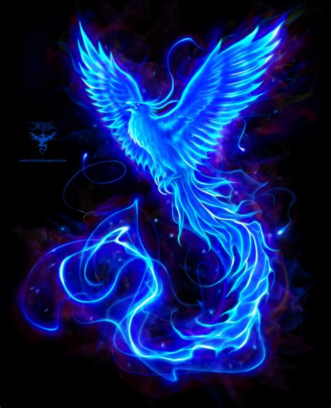 Blue Phoenix logo by christoskarapanos on DeviantArt