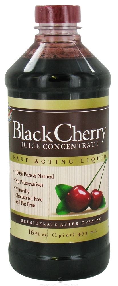 Black Cherry Concentrate - 16 oz | Black cherry juice, Black cherry concentrate, Cherry juice ...