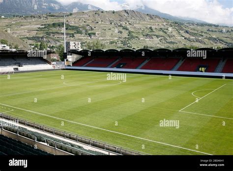 General view of football stadium Stock Photo - Alamy