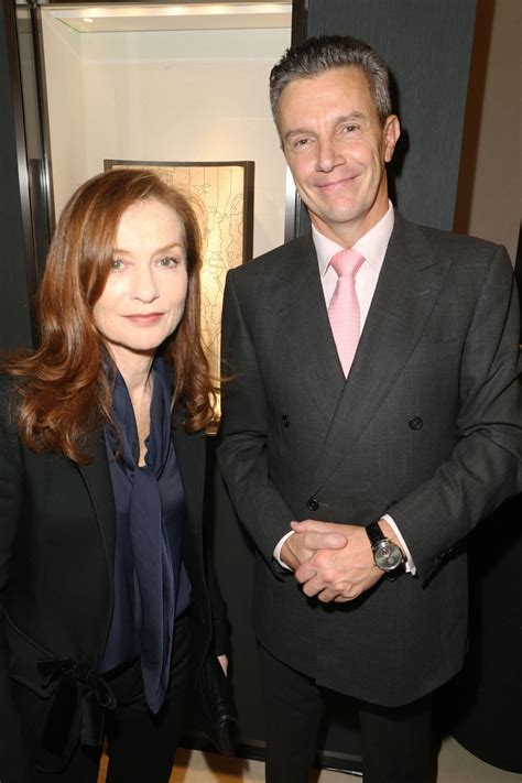 Photo : Isabelle Huppert et Daniel Riedo à la soirée Jaeger-LeCoultre ...