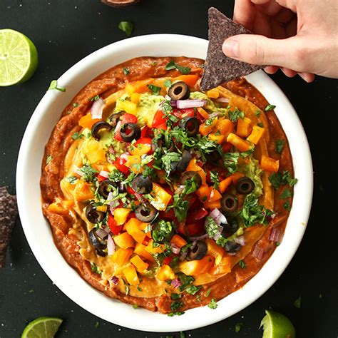 Vegan Mexican Layer Dip | Minimalist Baker Recipes