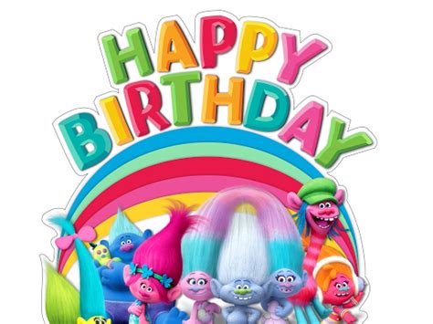 TROLLS Birthday Party Printables from asimplelifeandeverythingnice.com ...