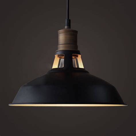 Black Industrial Barn Loft Pendant - 1 Light | Claxy