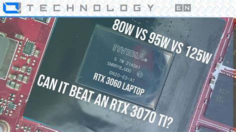 Do Laptop GPU Power Limits Matter? | RTX 3060 Laptop 80W vs 95W vs 125W ...