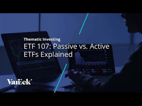 Understanding the Difference Between Active & Passive ETFs | ETF ...