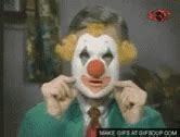 Clown Mask Reveal GIF - Clown Mask Reveal Surprise - Discover & Share GIFs
