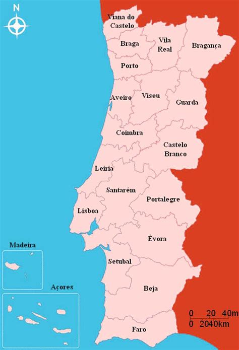 Detailed, Big Size Portugal Map and Flag – Travel Around The World – Vacation Reviews