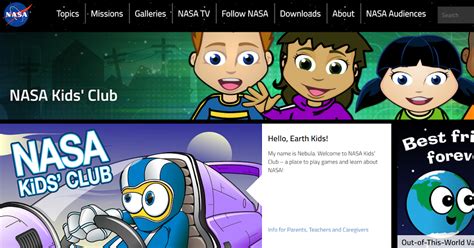 Free Technology for Teachers: NASA Kids' Club - Fun Games for Learning ...