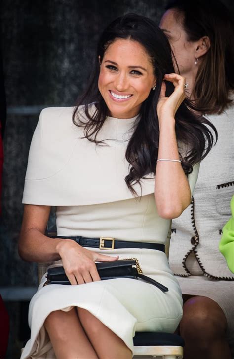 Meghan Markle's Givenchy Cream Dress | POPSUGAR Fashion Photo 6