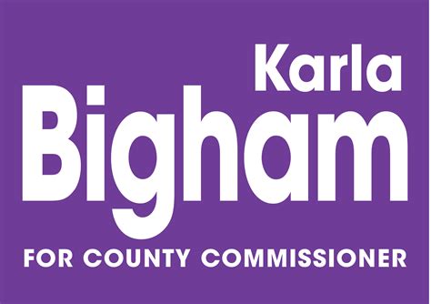 Bigham Announces Run For Washington County Commissioner - Karla Bigham ...