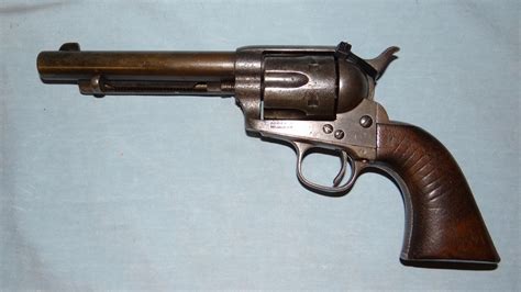 Colt Artillary U. S., .45 black powder revolver, SN 17185, mixed numbers,