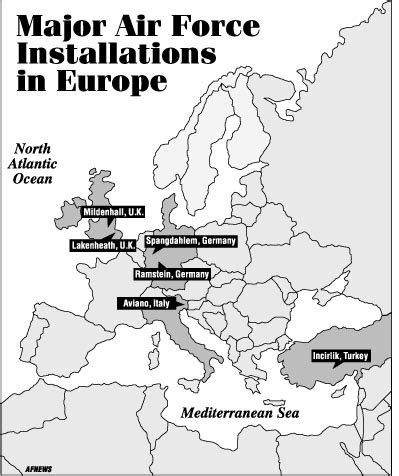 US European Command Facilities