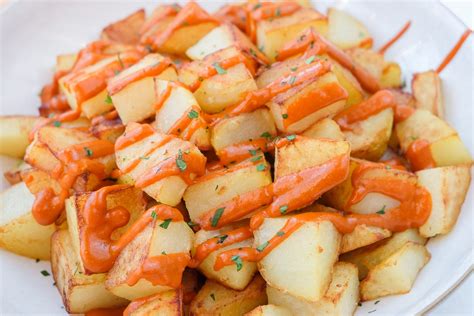 Patatas Bravas (Spanish Fried Potatoes) - Recipes From Europe