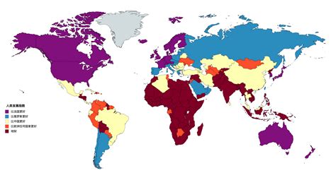 Human Development Index，slightly adjusted : r/MapPorn