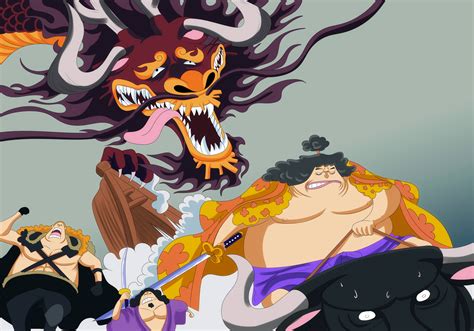 Download Kaido And Ashura Doji One Piece Wano 4K Wallpaper | Wallpapers.com