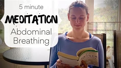 🧘‍♀️ 5-Minute Meditation | Abdominal Breathing Meditation for Peace & Relaxation - YouTube