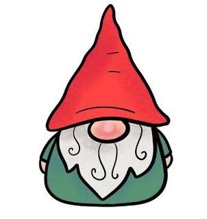 Love To Draw Things: How to draw a cute gnome in 6 steps | Easy ...