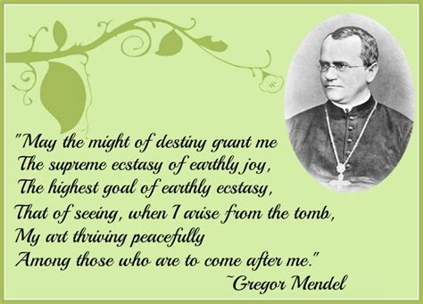 Gregor Mendel Quotes. QuotesGram