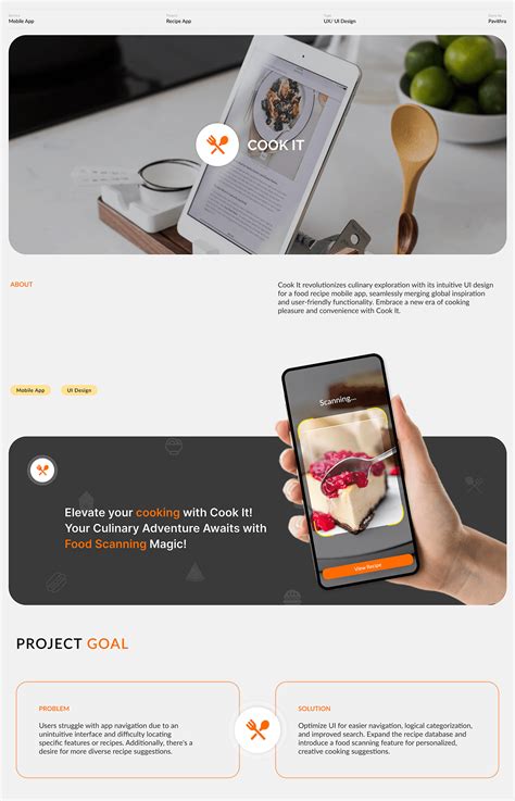 Recipe App - COOK IT :: Behance