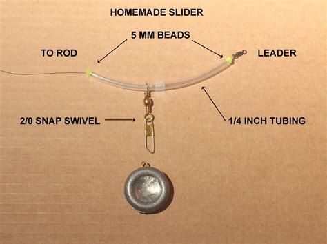 Saltwater Fishing - Make Your Own Plunking Slider