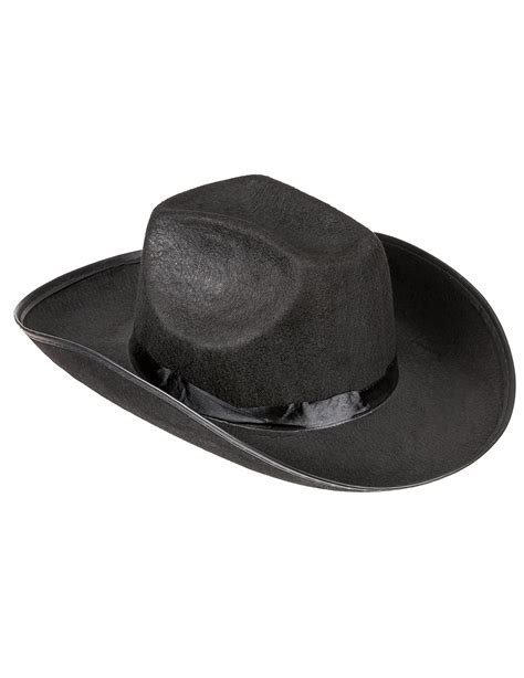 Chapeau cowboy noir pour adulte : Deguise-toi, achat de Accessoires