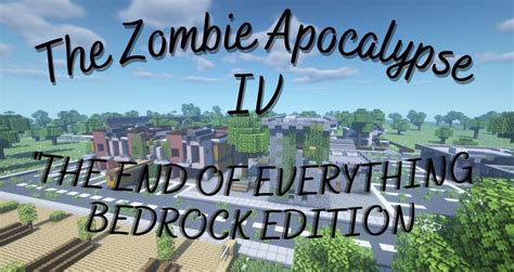 [1.16.5] The Zombie Apocalypse 4: Bedrock Edition Minecraft Map