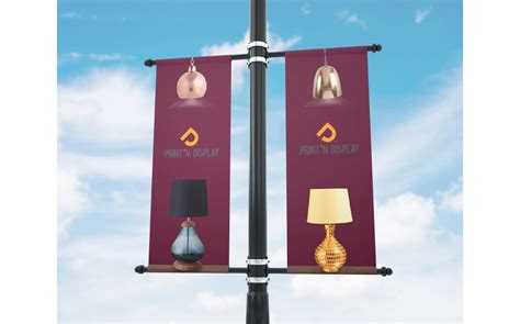 Print N Display - Wholesale Street Pole Banner Brackets Wide Format ...