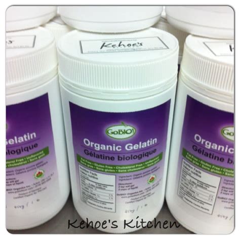 GoBio Organic Gelatin 454g/1lb | Organic groceries, Organic baking ...