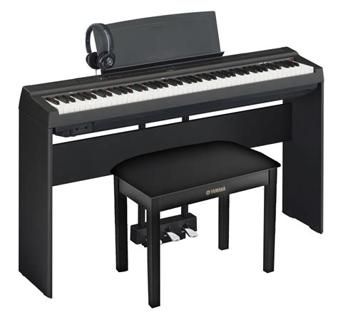 Yamaha P-125 Deluxe Digital Piano Pack In Black Finish | Yamaha Music London