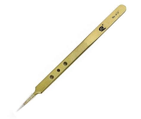 Stainless Steel Tweezers for Soldering & Desoldering - Gold | Buy Online in South Africa ...