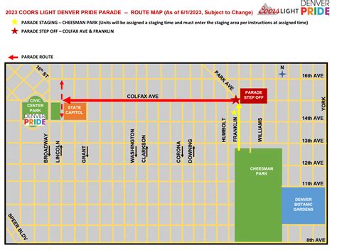 Pride Parade Denver 2025 Route - Bunni Aurelea