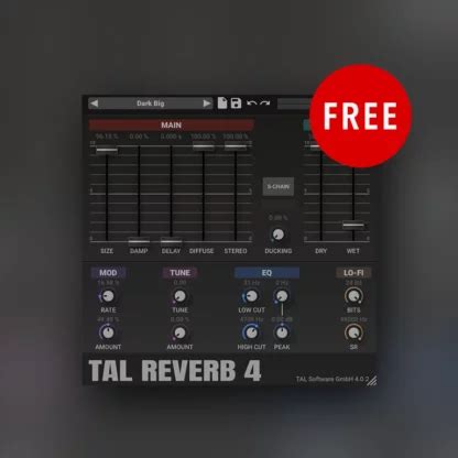 TAL Reverb 4 - PluginsMasters