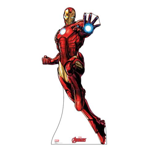 Life-size Iron Man Cardboard Cutout Standee