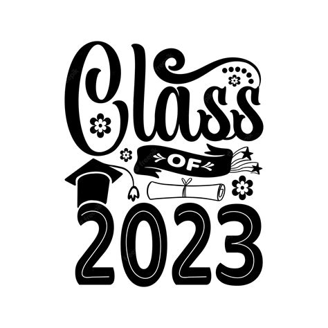 Premium Vector | Class of 2023