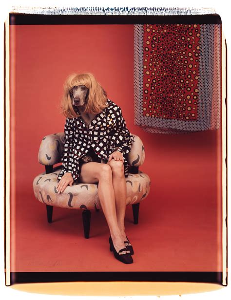 William Wegman’s Weimaraners Star in His New Book, Being Human | Vogue