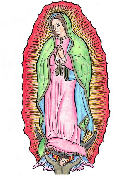 Our Lady of Guadalupe - Color by horishi on DeviantArt