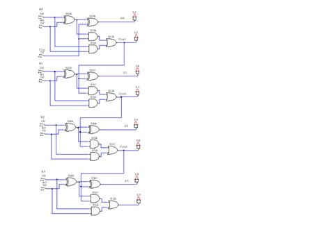 Design A 4 Bit Full Adder Circuit