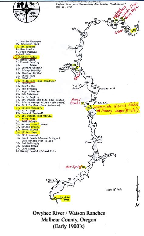 a map showing the location of several rivers