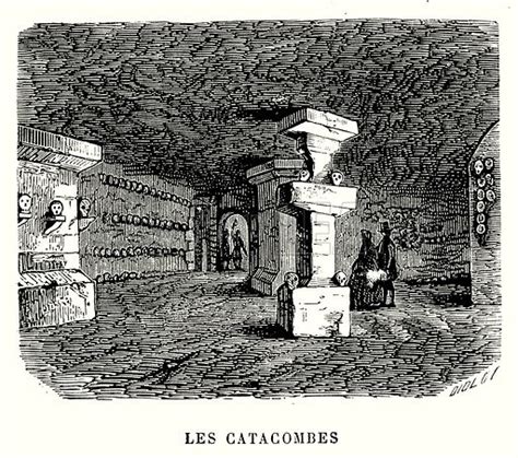 Les Catacombes stock image | Look and Learn