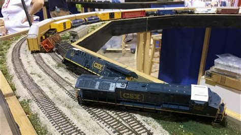 HO Scale CSX Model Train Compilation!