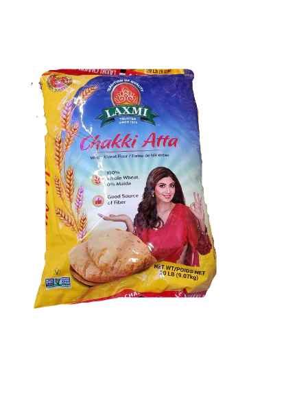 Buy Laxmi Chakki Atta 20 Lbs | World Fresh Market - Quicklly