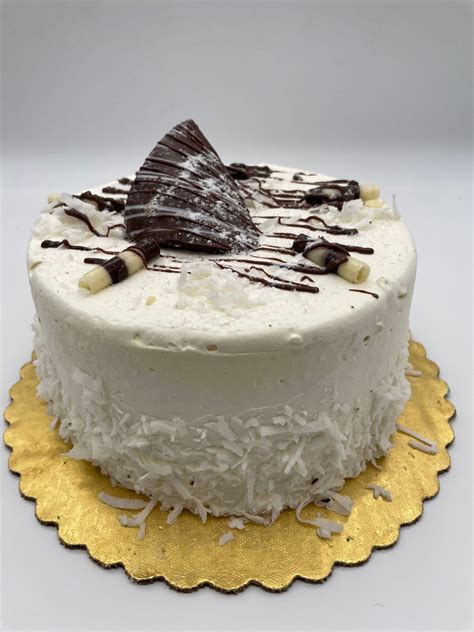 European Pina Coloda Torte | Chicago Sweet Connection Bakery