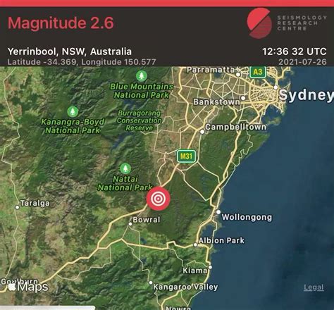 Seismology Research Centre on Twitter: "About 15 minutes ago a ...