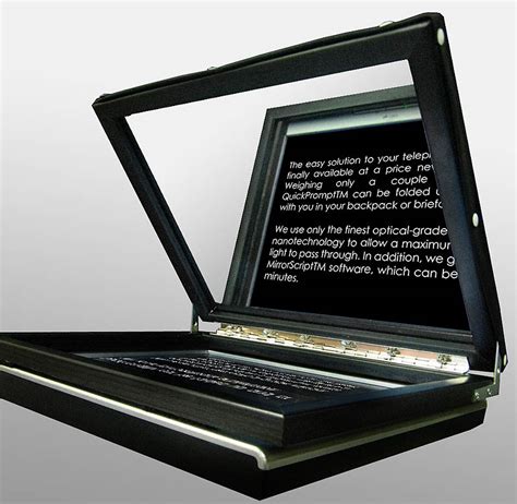 QuickPrompt Teleprompter - Free Teleprompter Software