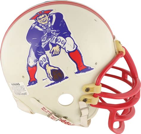 Circa 1991-92 New England Patriots Game Worn Helmet