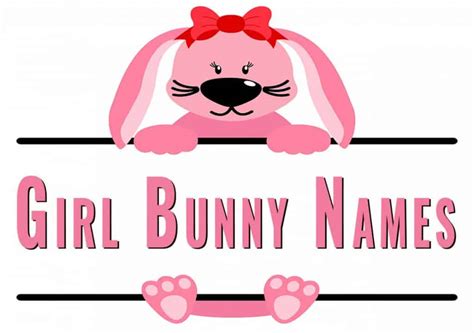 1,200 Girl Bunny Names - Both cool names and unique names.